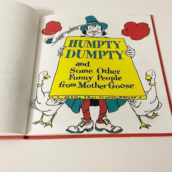 Vtg 1992 Humpty Dumpty and Some Other Funny People from Mother Goose Book - Picture 12 of 16
